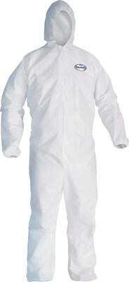 KleenGuard® Breathable Particle Protection Coveralls; A20, Hooded, 2XL, 24/Ct.
