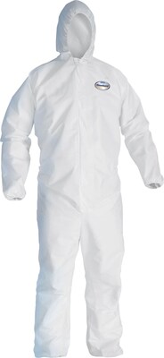 KleenGuard® Breathable Particle Protection Coveralls; A20, Hooded, 3XL, 20/Ct.