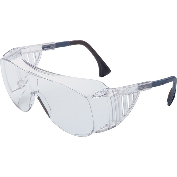 Sperian Ultra-spec® OTG Safety Glasses, Adjustable Temples, Anti-Scratch, Hard Coat, Clear
