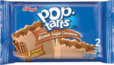 Kellogg's® Pop-Tarts®, Frosted Brown Sugar Cinnamon, 3.52 oz. Packs, 6/Box (KEL31132)