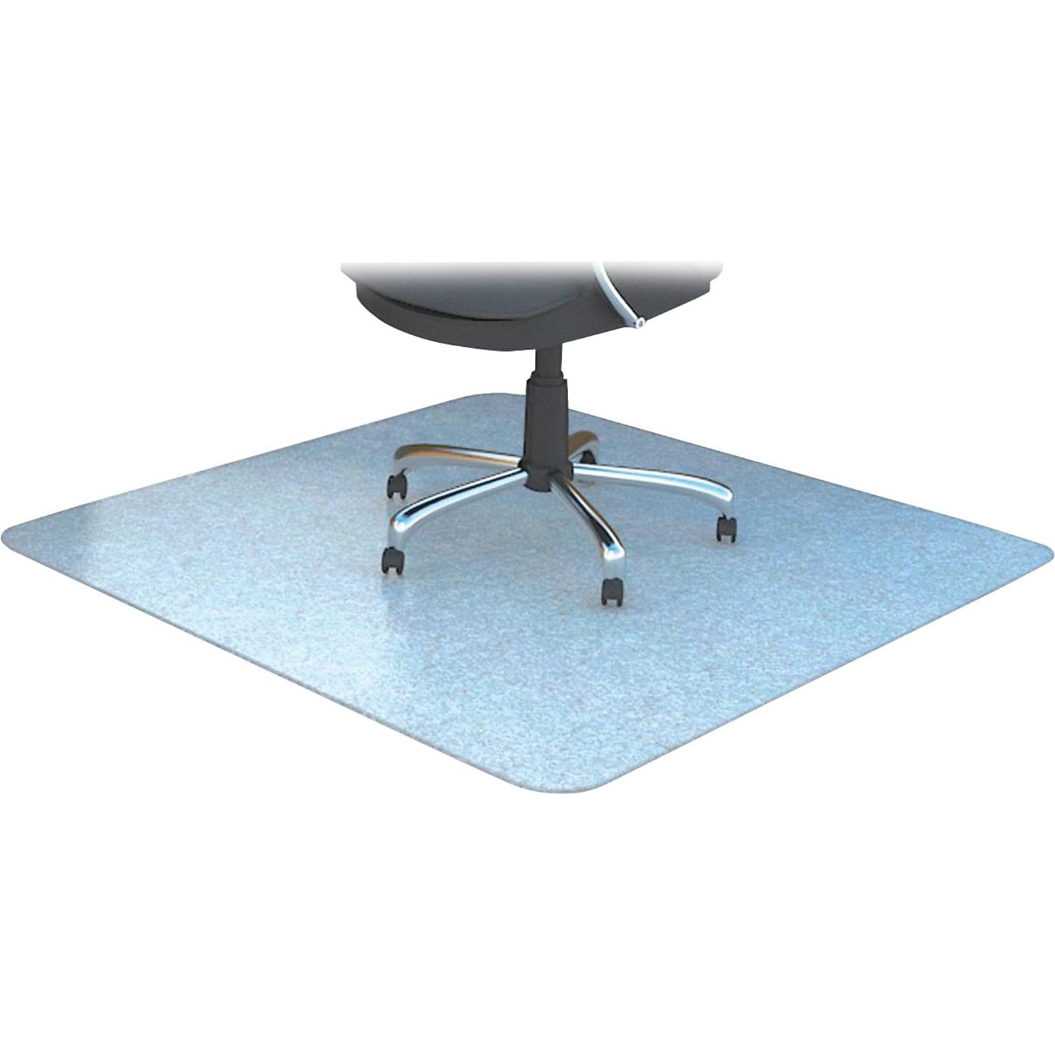 Lorell Oversized 60 Chair Mat, Clear (LLR02357)