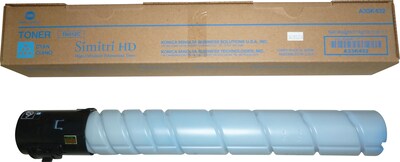 Konica Minolta TN-512 Cyan Standard Yield Toner Cartridge (A33K432)