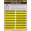 ComplyRight™ Safety Posters; Understanding SDS, Spanish