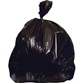 Heritage 7-10 Gallon Industrial Trash Bag, 24 x 24, High Density, 8 Mic, Black, 20 Rolls (Z4824LK