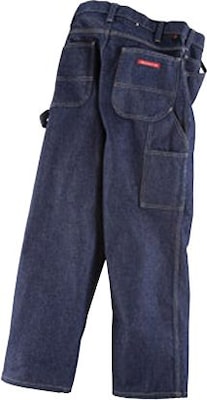 Dickies® 14 oz. Indura® Flame Resistant Carpenter Jeans, Denim, 40 Waist, Unhemmed