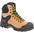 Mack Boots Heeler, Mens Composite Toe Safety Boot, Leather, Honey, Size 13 (Womens Size 15 )