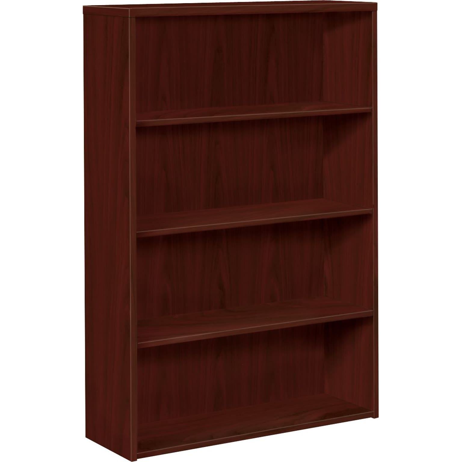 HON 10500 Series Bookcase, 4 Shelves, 36W, Mahogany Finish NEXTExpress NEXT2019
