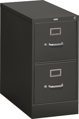 Hon 310 Series Vertical File Cabinet Letter 2 Drawer Charcoal