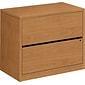 HON® 10500 Series 2 Drawer Lateral File Cabinet, Harvest, 36"W (HON10563CC)
