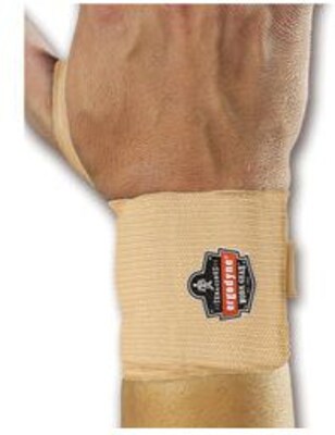 Ergodyne ProFlex 420 Elastic Wrist Wrap With Thumb Loop, L/XL, 6/Carton (72234)