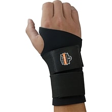 Ergodyne ProFlex 675 Neoprene Wrist Support with Double Strap, Medium (16623)