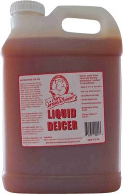 DBS Bare Ground™ Ice Melt, Pet Friendly, Inhibited Magnesium Chloride Liquid Deicer, 2.5 Gallon