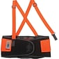 Ergodyne® ProFlex® 100 Economy Hi-Visibility Back Support, Orange, Large