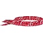 Ergodyne Chill-Its 6705 Evaporative Cooling Bandana, Red Western, One Size, 24/Carton (12315)