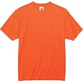 Ergodyne GloWear 8089 High Visibility Short Sleeve T-Shirt, Orange, 2XL (21566)