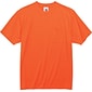 Ergodyne GloWear 8089 High Visibility Short Sleeve T-Shirt, Orange, Large (21564)