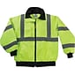Ergodyne GloWear 8379 High Visibility Long Sleeve Jacket, ANSI Class R3, Lime, 3XL (24477)