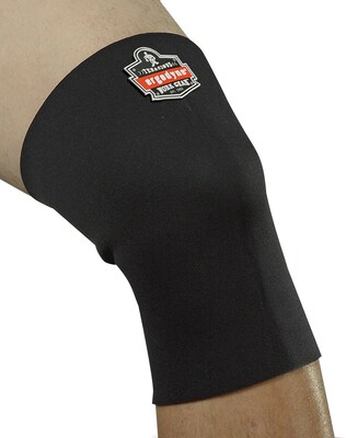 Ergodyne® ProFlex® Single-Layer Neoprene Knee Sleeve, Black, 2XL