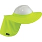 Ergodyne Chill-Its® Sun Shade Attachment, Polyester, Lime (12640)