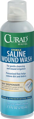 wound saline sterile wash oz bottle quill 1x qpoint earn spent dollar every