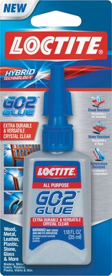 Loctite® GO2® Adhesive Glue, 1.18 oz., Clear