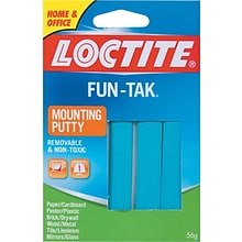 Fun-Tak Mounting Putty, Blue, 2 Oz.