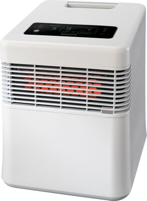 Honeywell EnergySmart 1500-Watt Electric Heater, White (HZ-970)