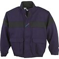 Workrite Flame Resistant Bomber Jacket, Navy, 2XL