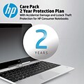 HP Care Pack 2-year Protection Plan with Accidental Damage and LoJack® Theft for HP Notebooks