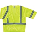 Ergodyne GloWear® 8310HL High Visibility Short Sleeve Safety Vest, ANSI Class R3, Lime, Large (22025