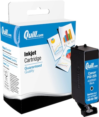 Quill Brand® Remanufactured Black Standard Yield Ink Cartridge Replacement for Canon PGI-225 (4530B0