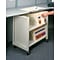 White Mini 2 Shelf Mobile Cart