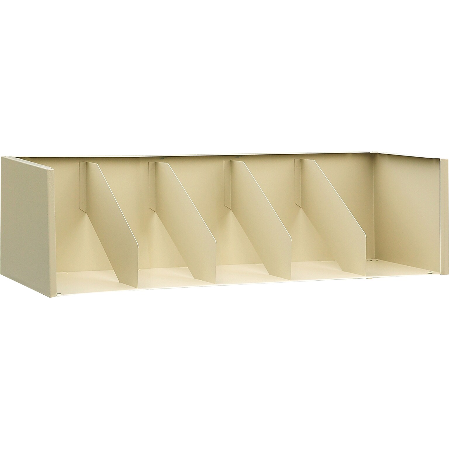 Datum ThinStak® Open Shelf File; 36W, Letter Size, Bone White