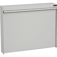 Gray Standard WallWrite® Fold-Up Desk