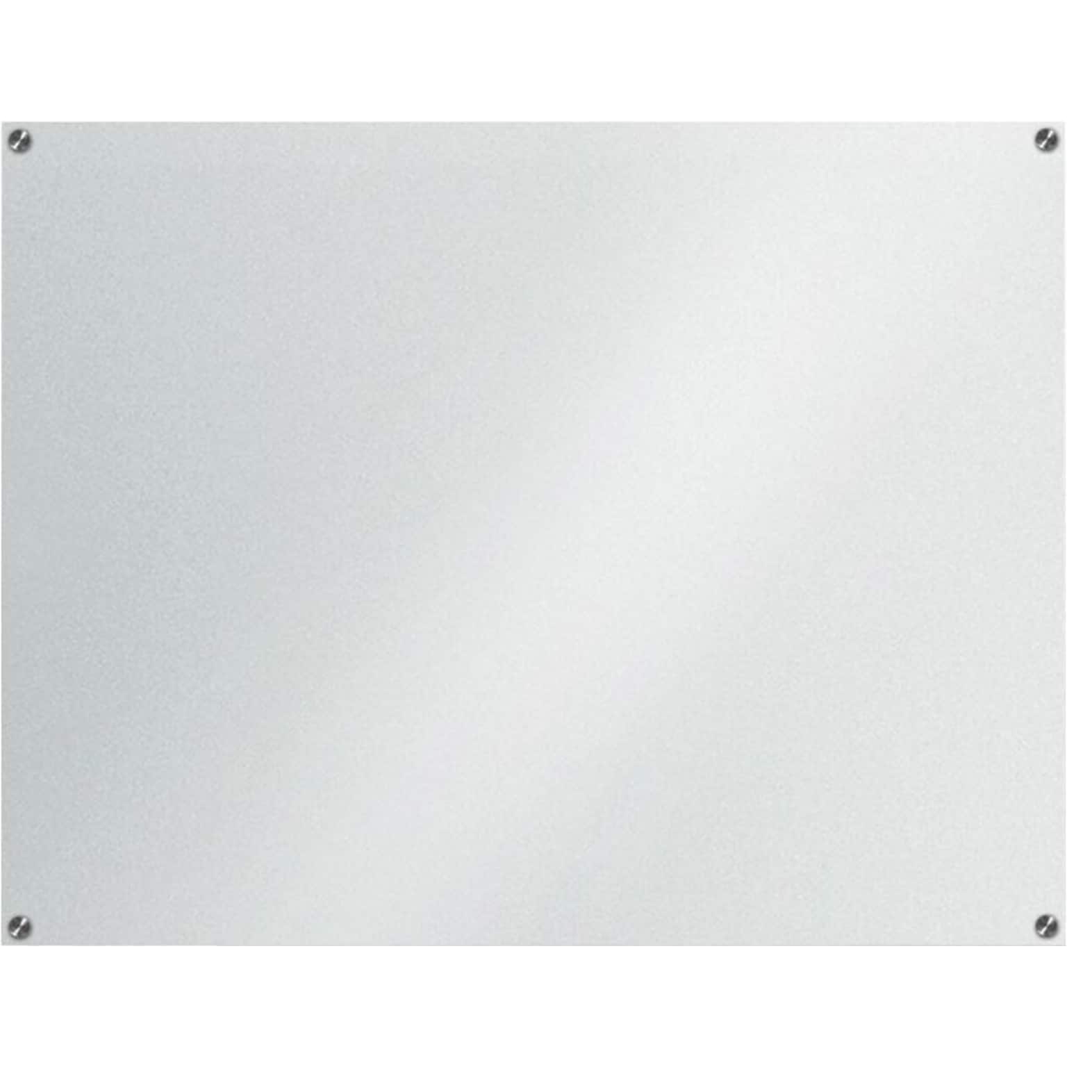 Lorell Glass Dry-Erase Board, 36 x 48, Frost (LLR52502)