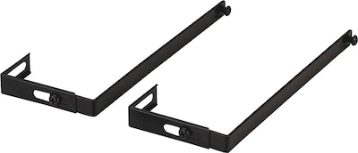 Lorell Metal Partition Hanger, Black