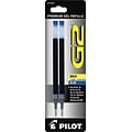 Pilot G2 Gel-Ink Pen Refill, Bold Tip, Blue Ink, 2/Pack (77290)