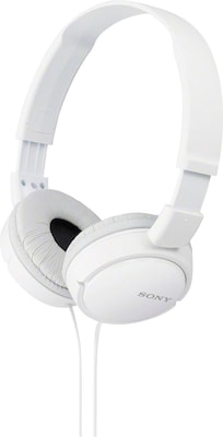 Sony MDRZX110 ZX Series Stereo Over Ear Headphones, White | Quill