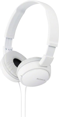 Sony MDRZX110 ZX Series Stereo Over Ear Headphones, White