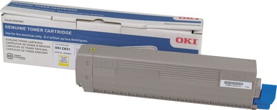 OKI 3580615 Yellow Standard Yield Toner Cartridge