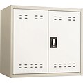 Safco 27H Steel Storage Cabinet, Tan