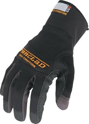 Ironclad Performance Wear Cold Condition Gloves, Black, Large (CCG-204-L)