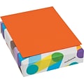 Mohawk BriteHue Multipurpose Colored Paper, 8 1/2 x 11, Orange, 500 Sheets/Ream