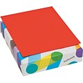 Mohawk BriteHue Multipurpose Colored Paper, 8 1/2 x 11, Red, 500 Sheets/Ream