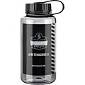Ergodyne® Chill-Its® 1 Liter Wide Mouth Plastic Water Bottle, Gray