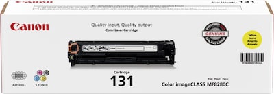 Canon 131 Yellow Standard Yield Toner Cartridge (6269B001AA)