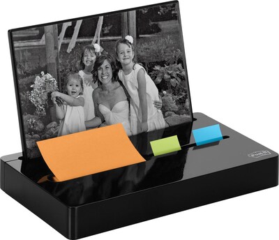 Post-it® Pop-up Dispenser Photo Frame Combo, Black (PH100BK)