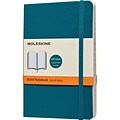 Moleskine Classic 1-Subject Professional Notebook, 3.5 x 5.5, College Ruled, 96 Sheets, Underwater Blue (323517)