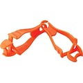 Ergodyne Squids Dual Clip Glove Grabber, Hi-Vis Orange, 6/Carton (19118)