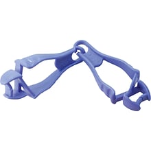 Ergodyne Squids Dual Clip Glove Grabber, Blue, 6/Carton (19117)